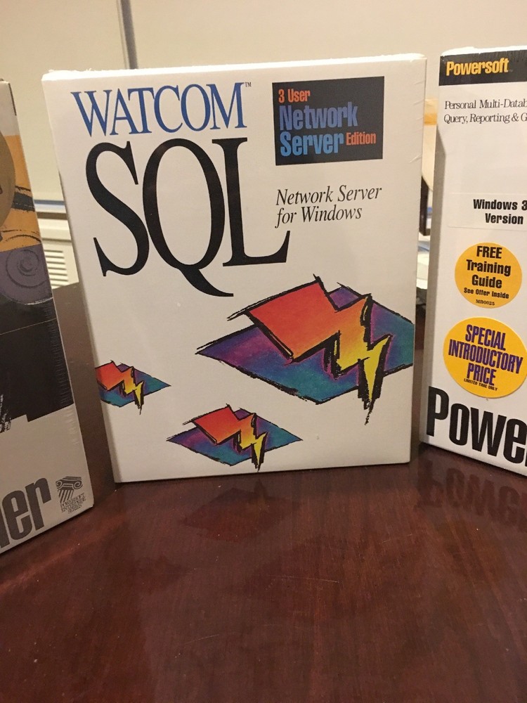 NEW UNUSED $25,000 Powerbuilder Development Kit With Sql, Viewer, And ERwin/ERX.