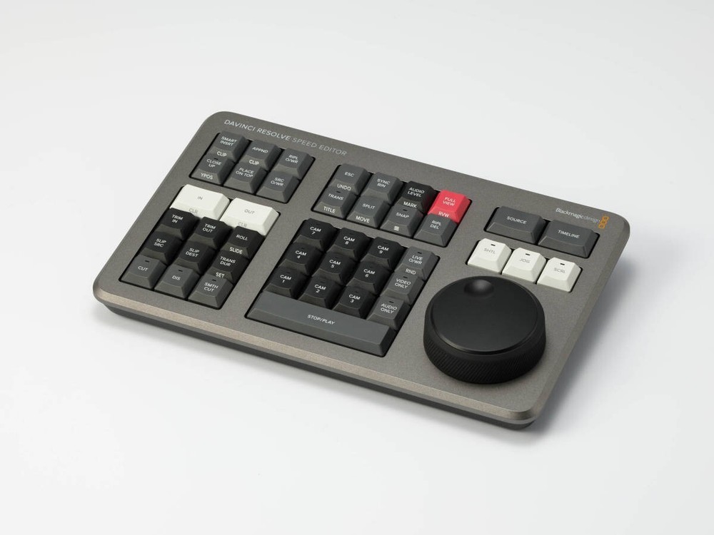 Blackmagic Design DaVinci Resolve Speed Editor without Studio Software JP Used