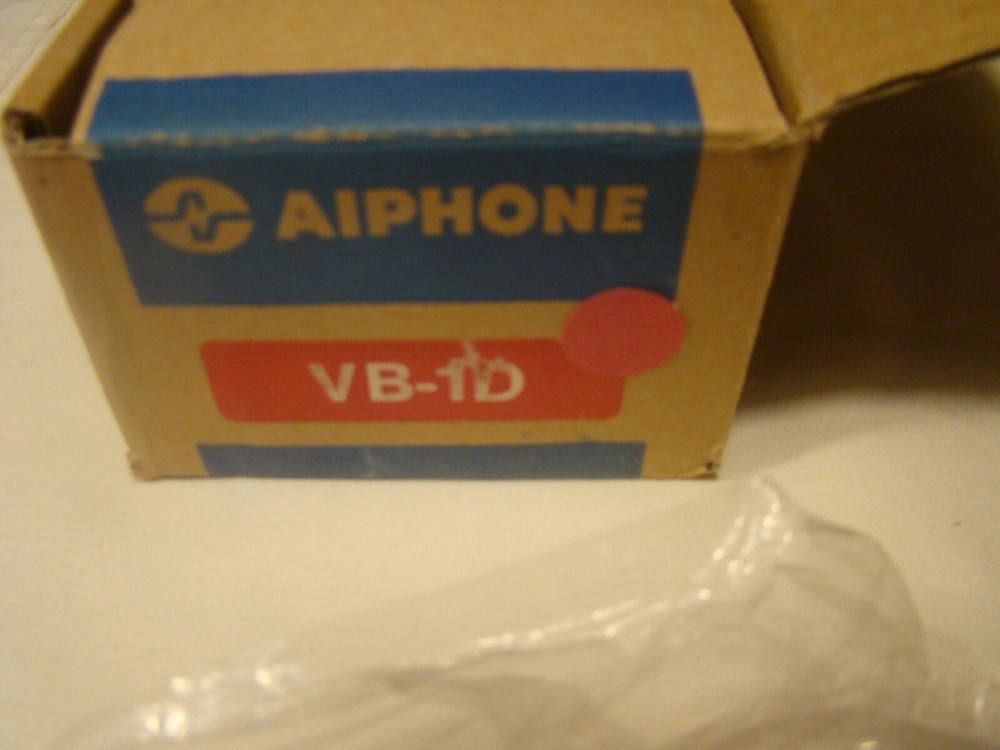 Vtg 1987 AIPHONE MB-VBU/a & VB-1D Video Entry Security System New Open Box