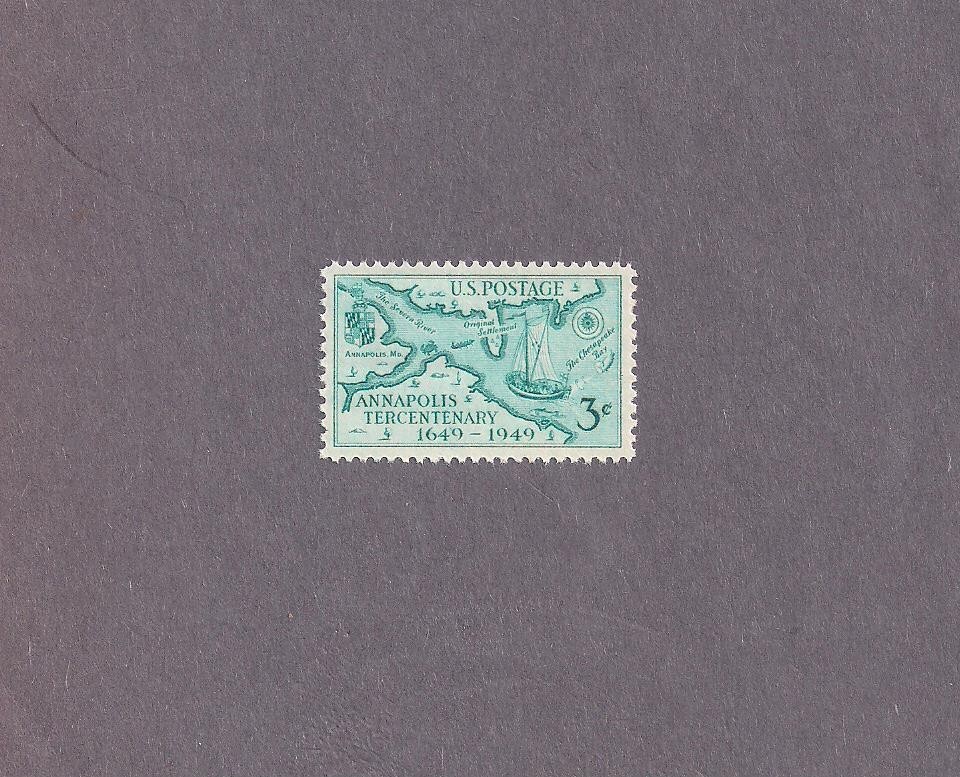 #984 Annapolis Tercentenary Issue mint NHOG