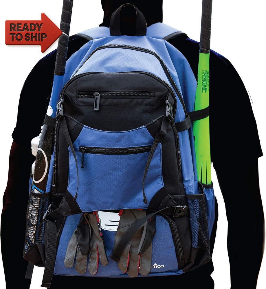 Athletico Advantage Baseball Bag - Baseball Backpack with External Helmet Holde