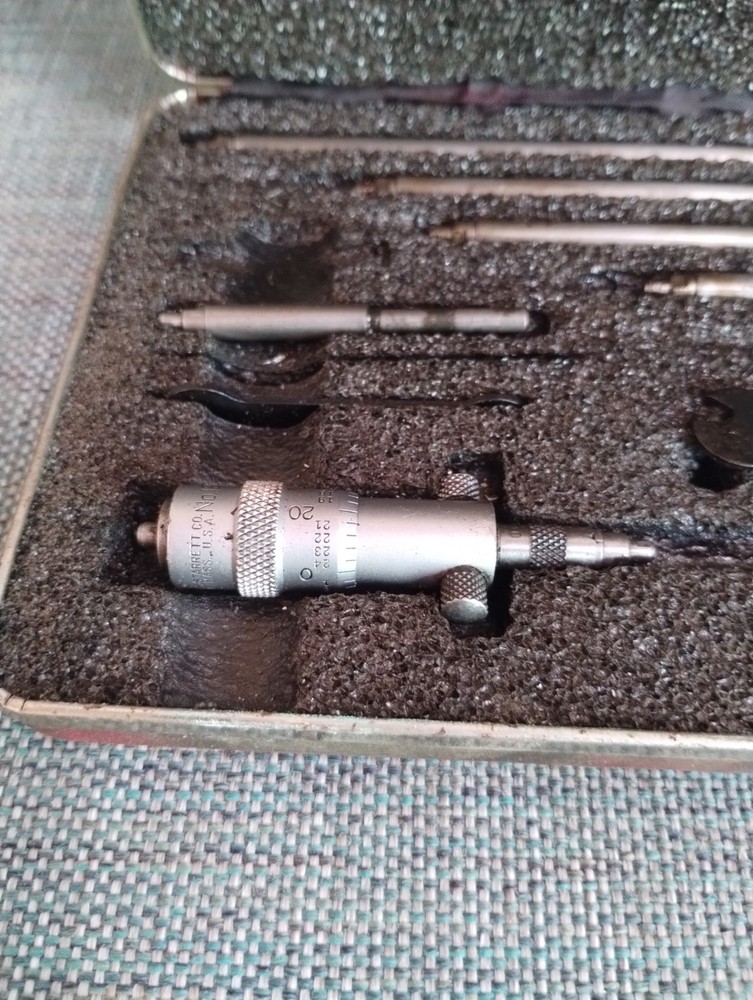 Starrett 124BZ Solid-Rod Inside Micrometer Set 2-12" Range IN STOCK