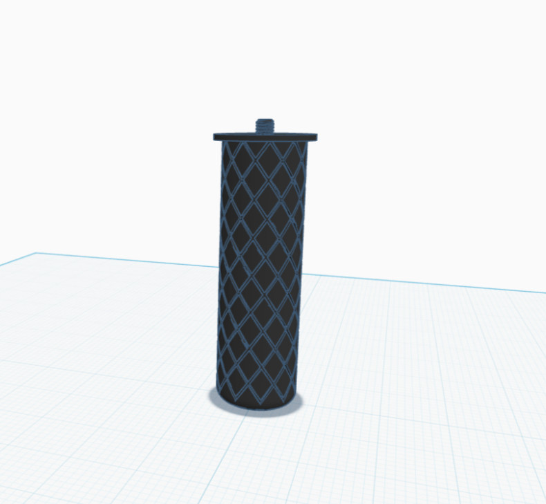Camera handle for smaller cameras ¼ thread