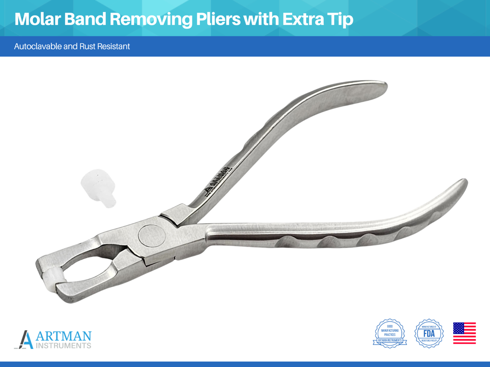 Molar Band Removing Pliers with Extra Tip ARTMAN