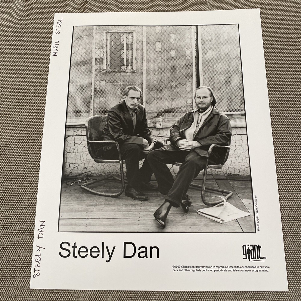 Steely Dan Press Photo 8x10”. See Description.