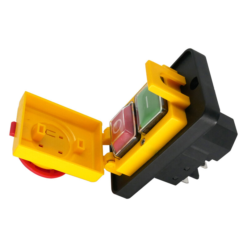 Electromagnetic PushButton Switch For Holzmann-machine 4170 Haslach 400V 600W