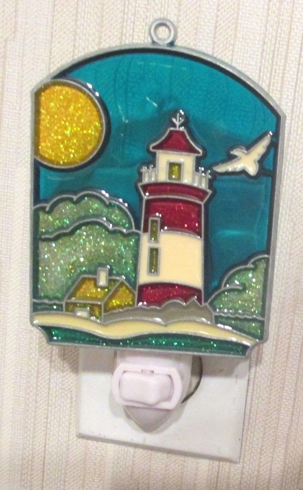 LIGHTHOUSE NIGHTLIGHT (NAUTICAL SUNCATCHER LIGHT)