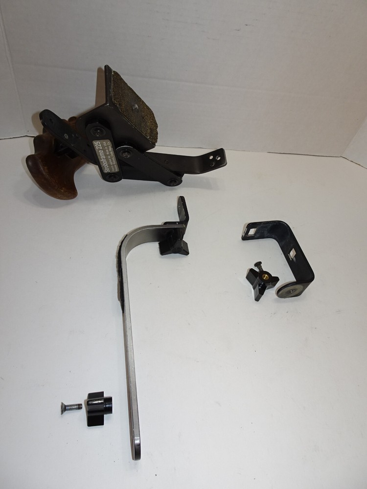 Stroboframe 225 Strobe Flash Bracket for 35mm, Medium Format Camera Wooden Grip