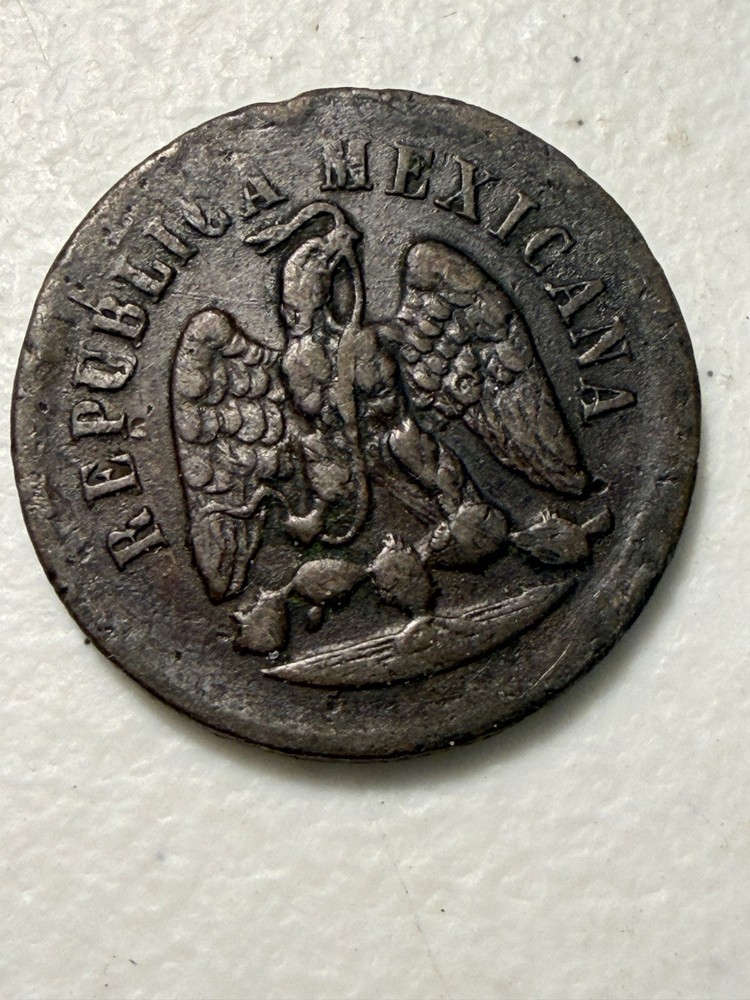 1893 Mexico 1 Centavo coin