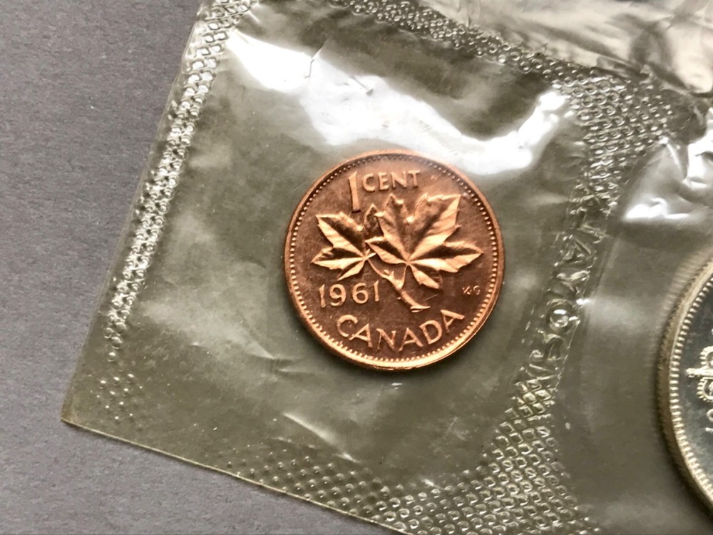 1961 Canada Silver Prooflike Set