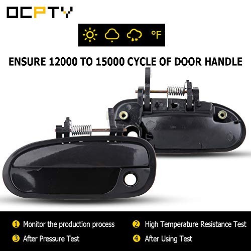 Door Handle Exterior Front Driver Left Side Replacement fit 1996-2000 for