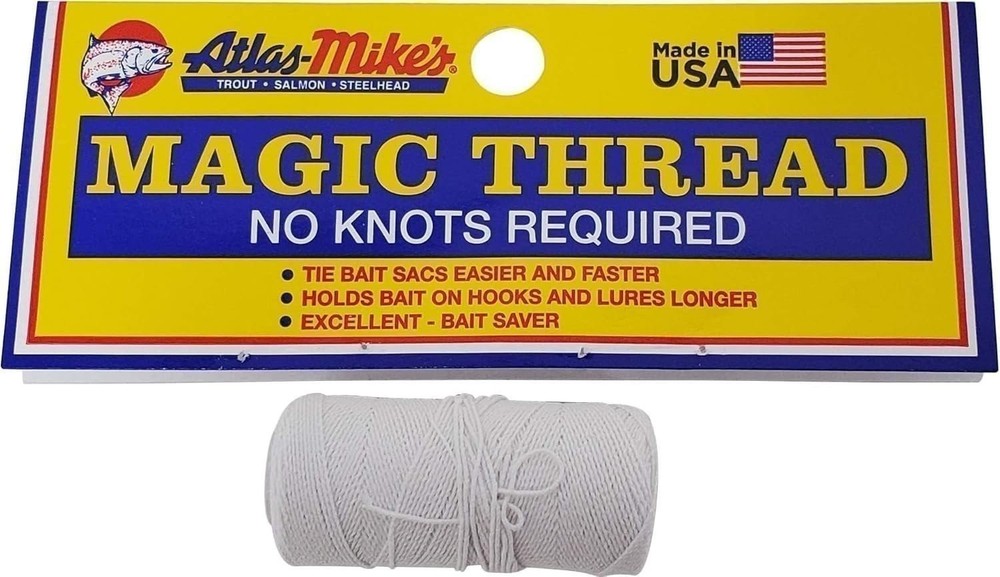 Atlas Mike's Thread, 100-Feet, White