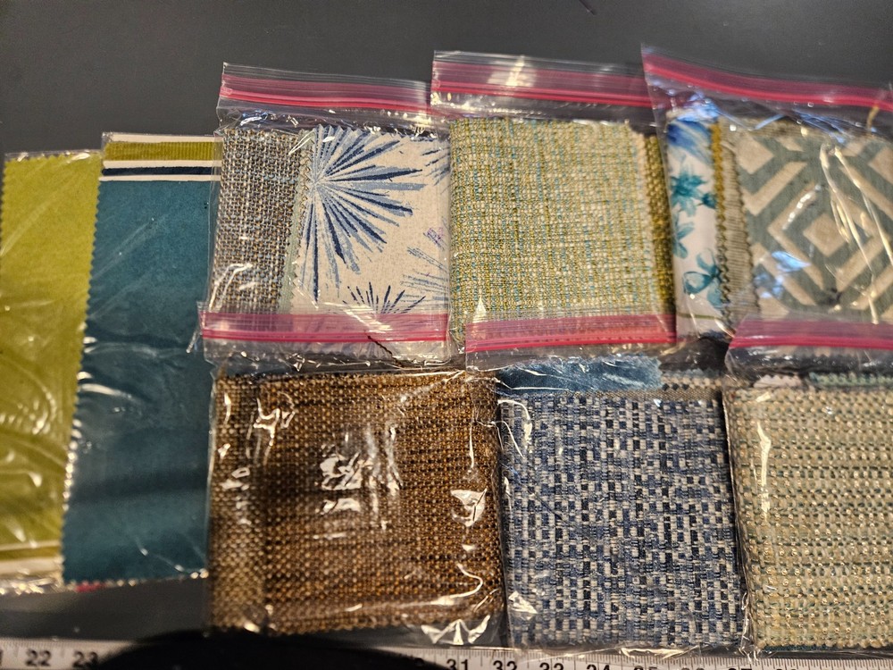 Upholstery Fabric Samples by the Pound