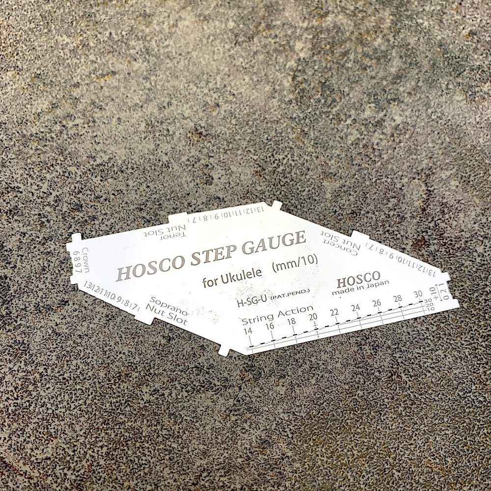 Hosco Step Gauge for Ukelele H-SG-U