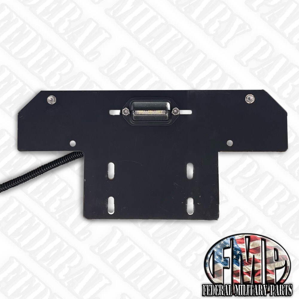 M1101 M1102 A2 Basic License Plate Bracket With Plug and Play Light