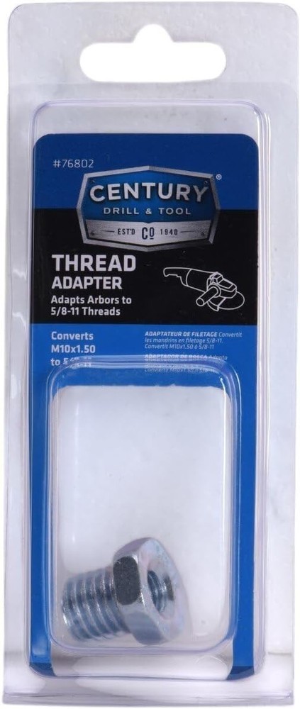 Efficient M10 to 5/8"-11 Thread Adapter for Enhanced Angle Grinder Versatility