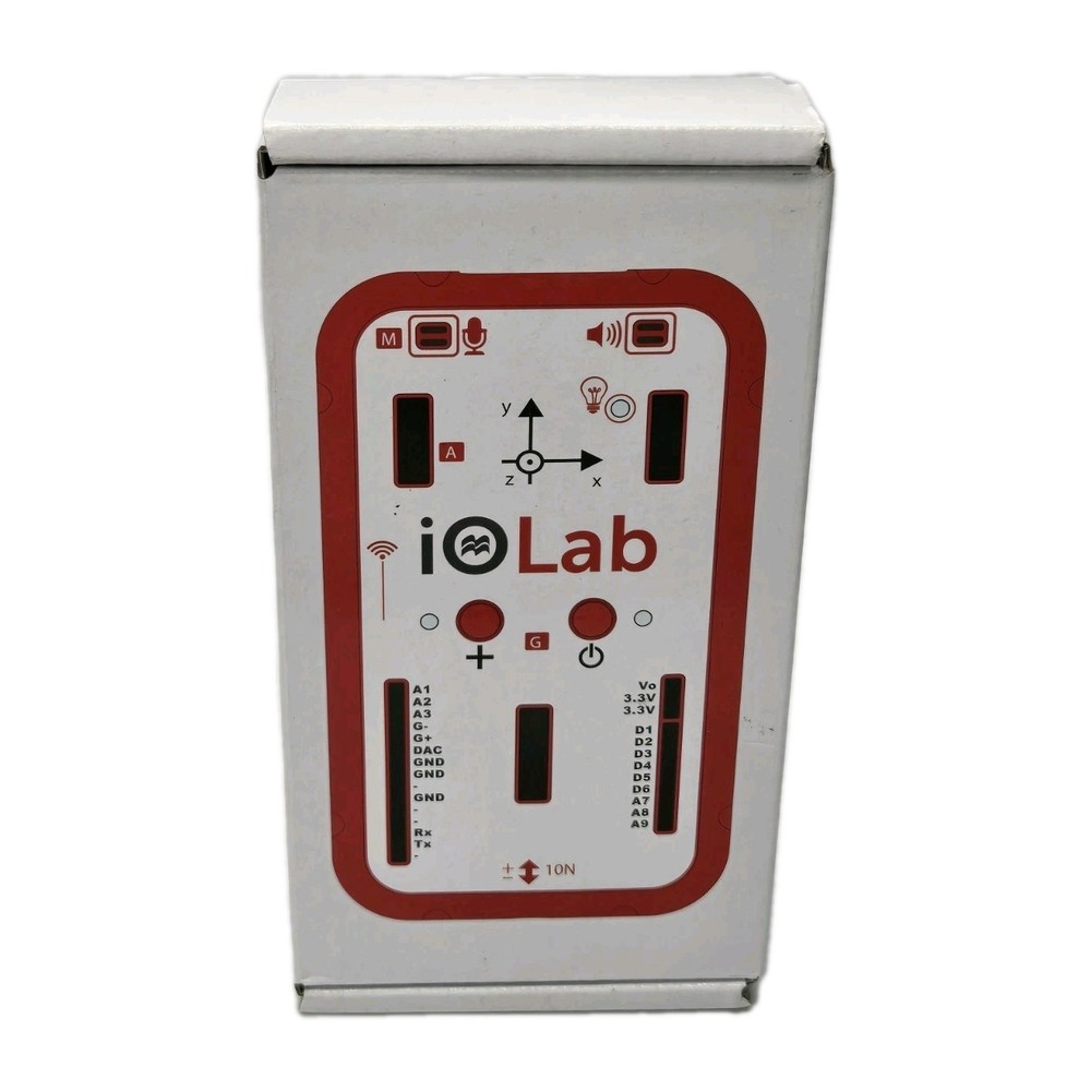 IOLab Macmillan Learning IOL 15A Physics Lab Gathering Data Device W/USB IO Lab
