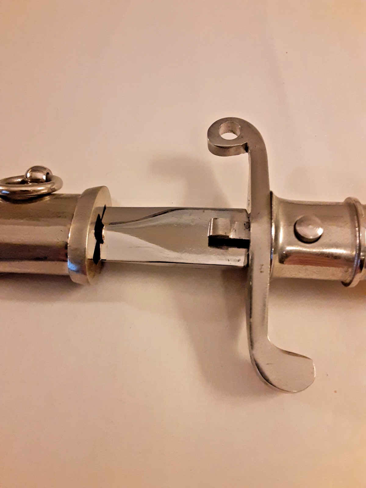 Vintage Polish Officer Presentation Dagger and Scabbard – with name plate.