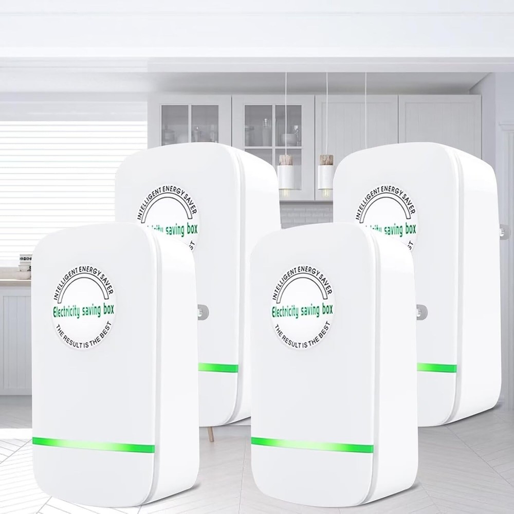 (4Pack) Stop Energy Saving Device, Electricity Saving, Box Saving Device
