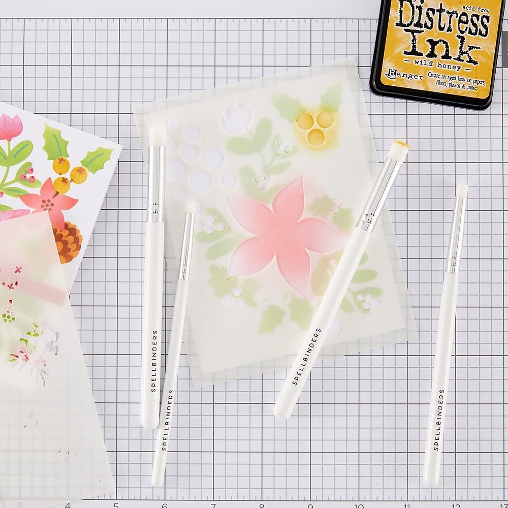 Mini Blending Brush Set White