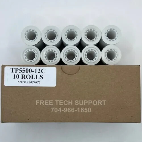Thermal Paper for E30 Printer pkg/10 OEM TP5500-12C
