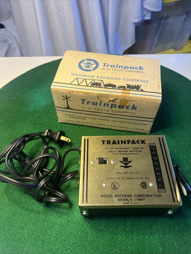 Trainpack Model 100 Rectifier 100N N Gauge Train Control Transformer