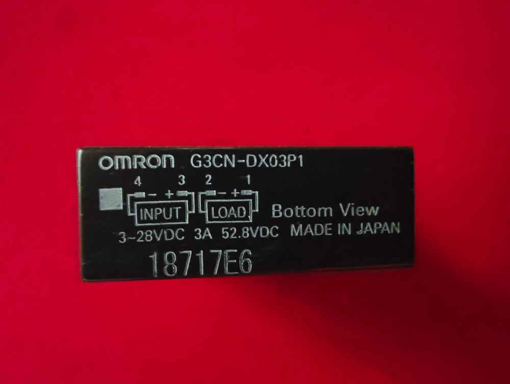 OMRON Solid State Relay G3CN-DX02P1  DC3-28V INPUT