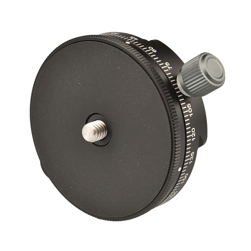 LP-60 Camera Panoramic Panning Base with Arca-swiss Type Plate with Bubble Level