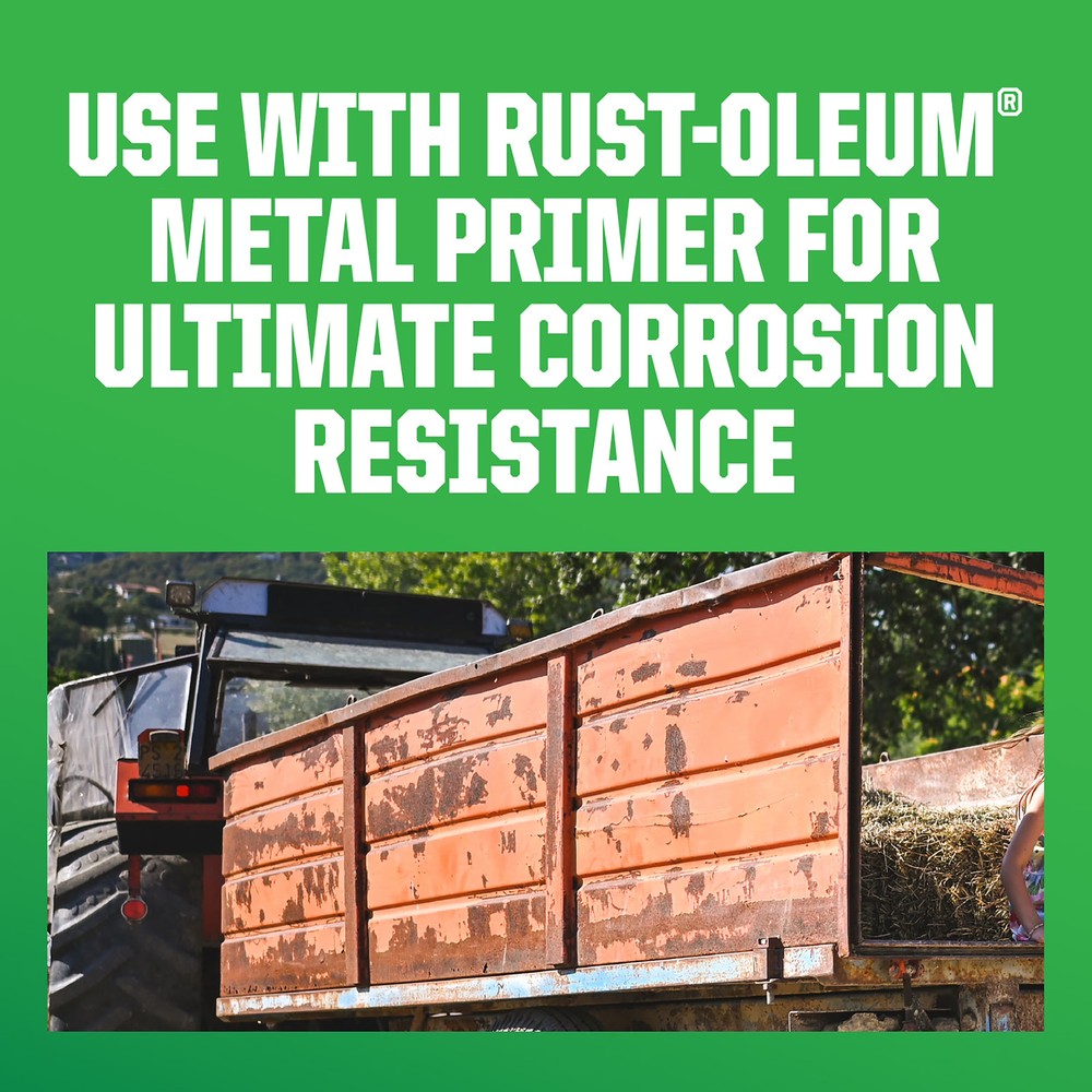 Rust Oleum Farm Implement Paint Yellow Gloss 6 Pack 12oz Spray Coating