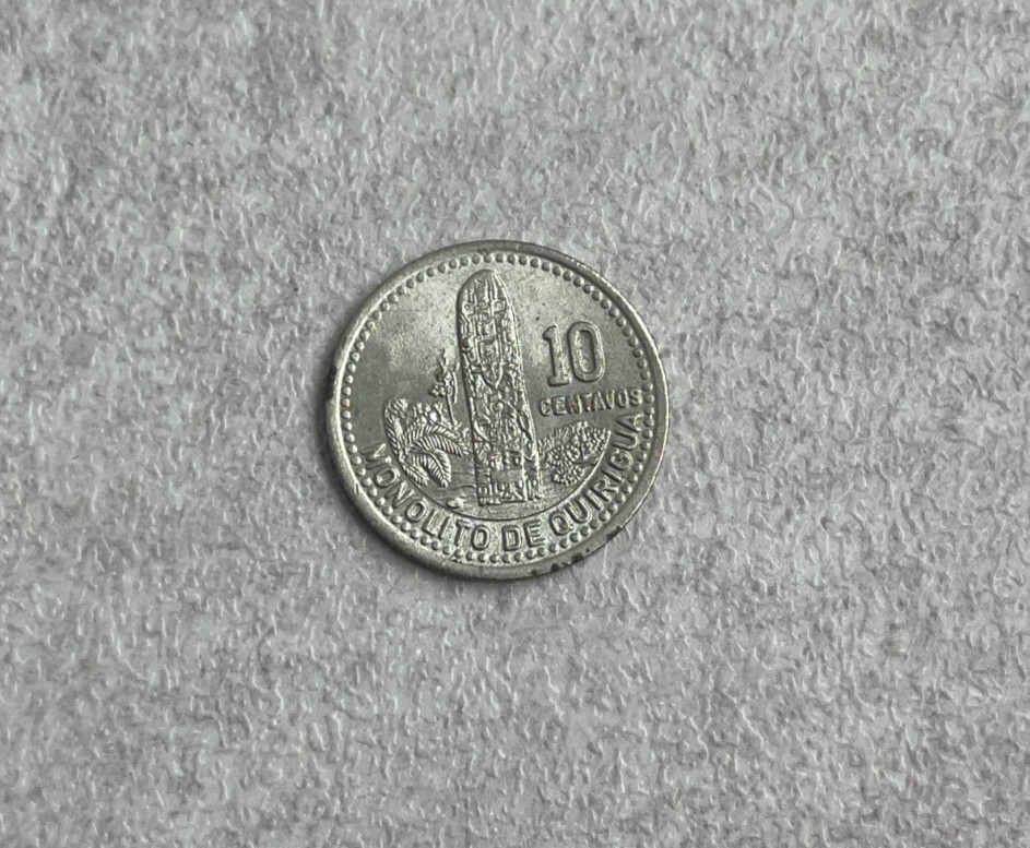 1993 Guatemala 10 Centavos L2