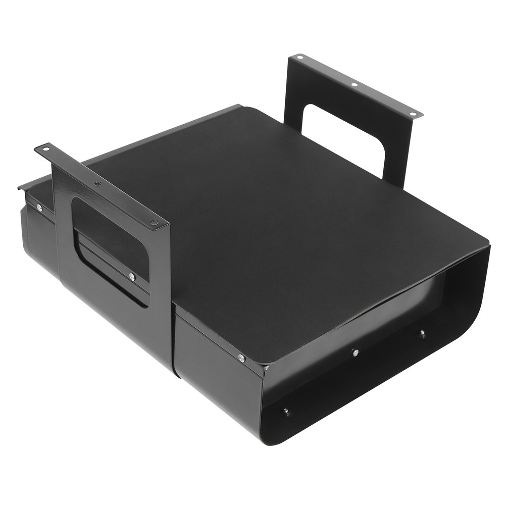 11.5 × 14.3in Lockable Under Desk Pull-Out Sliding Storage Drawer