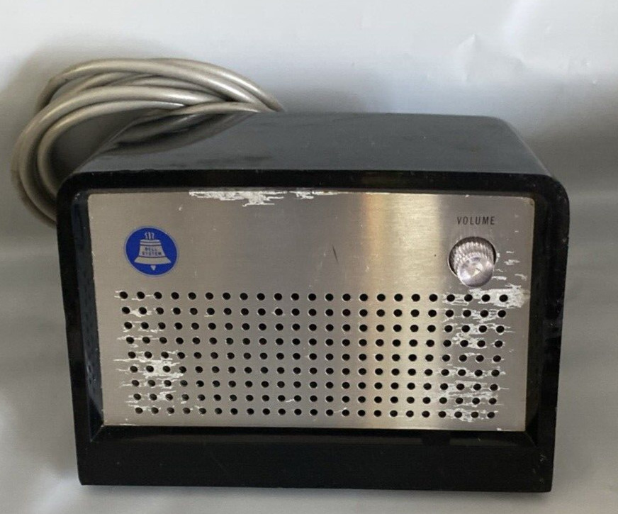 WESTERN ELECTRIC 107A LOUDSPEAKER BELL SYSTEM BLACK