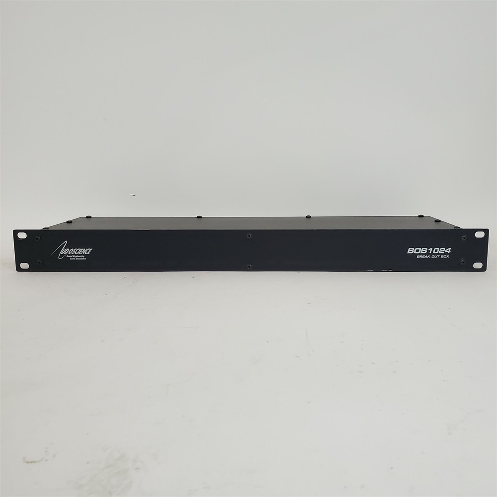 Rack Mounted XLR Breakout Box AudioScience BOB1024 BOB 1024