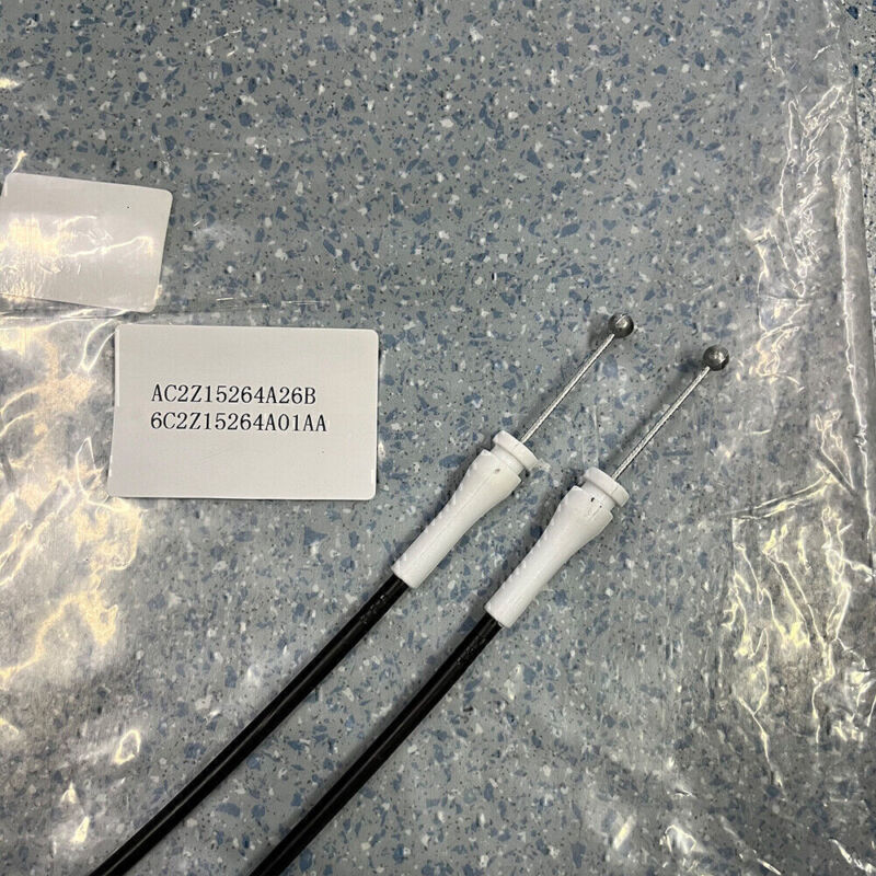 Rear Left Cargo Door Upper+Lower Latch Release Cable for Ford E150 250 350 450