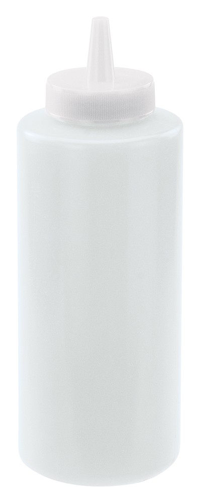 12oz Squeeze Bottles, Clear, 6pcs/pk (12 Pack)