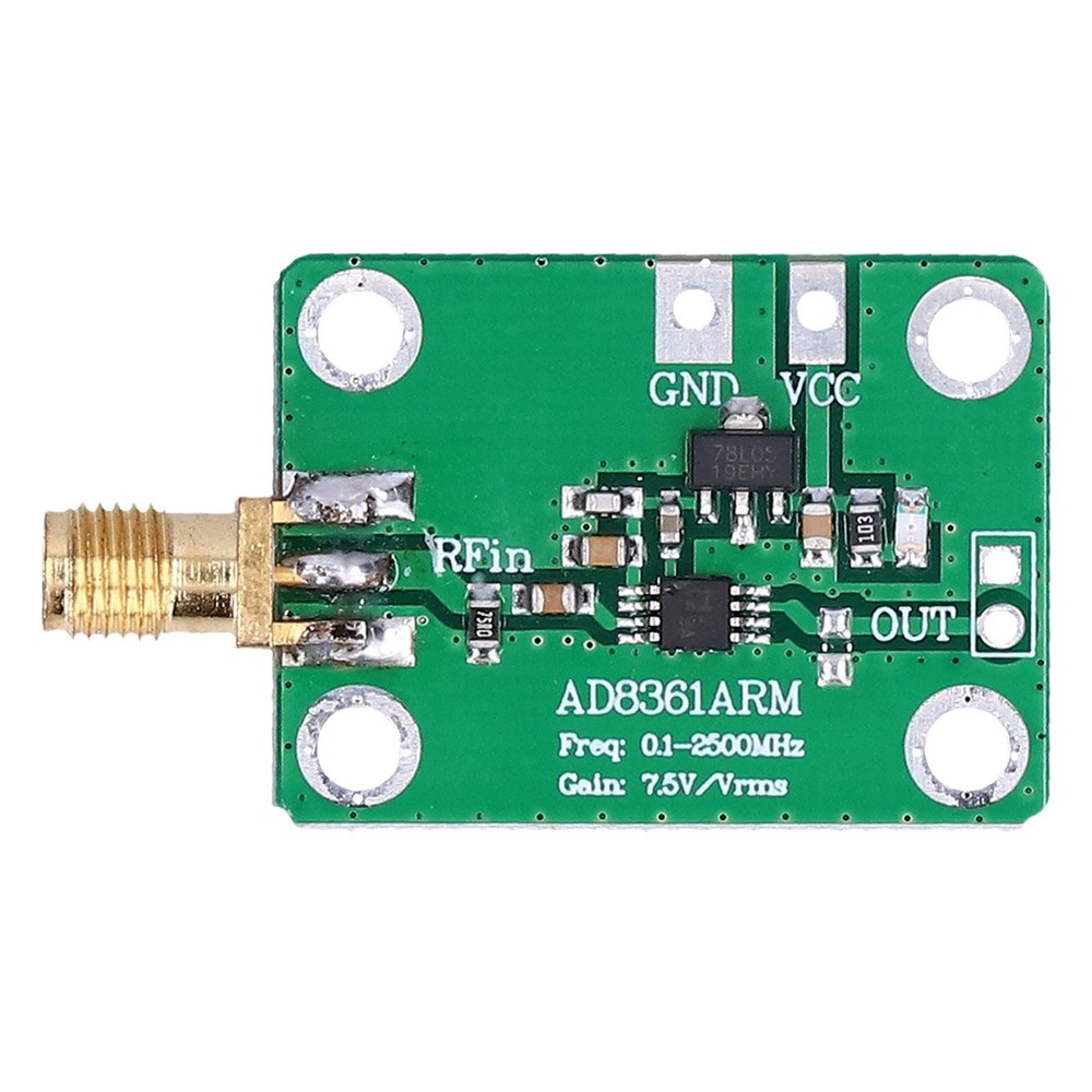 Frequency Detector Module RF Microwave AM Detection Board 0.1-2.5GHz Tool Part