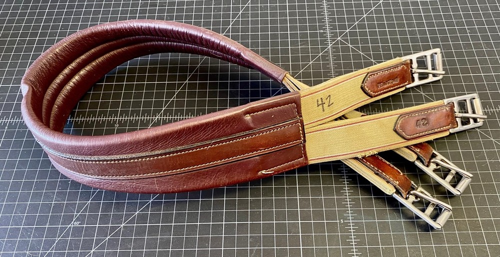 42" Leather Girth - (used)