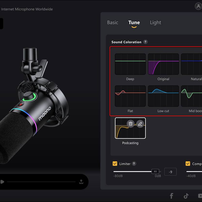 Maono PD200X Dynamic Microphone Official