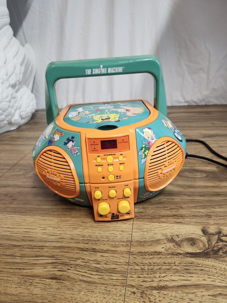 Vintage The Singing Machine Karaoke Nickelodeon Version