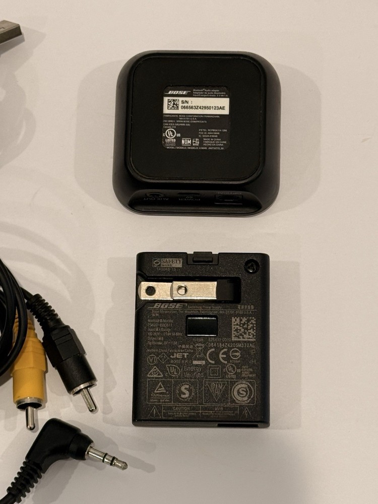Bose Bluetooth Audio Adapter 418048 With Power Supply Fully Tested WORKING