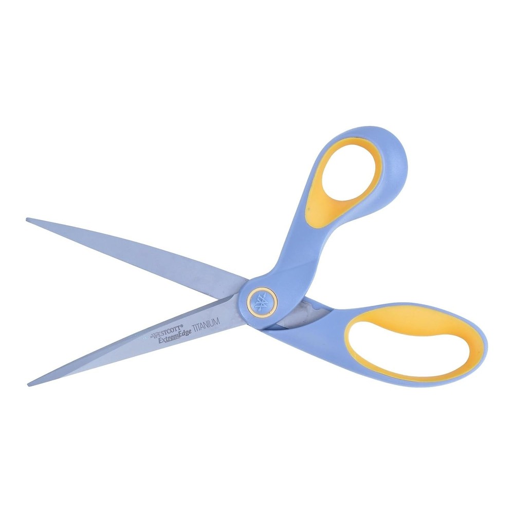 ExtremEdge Adjustable Tension Titanium Bonded Scissors, 9" Bent, Gray