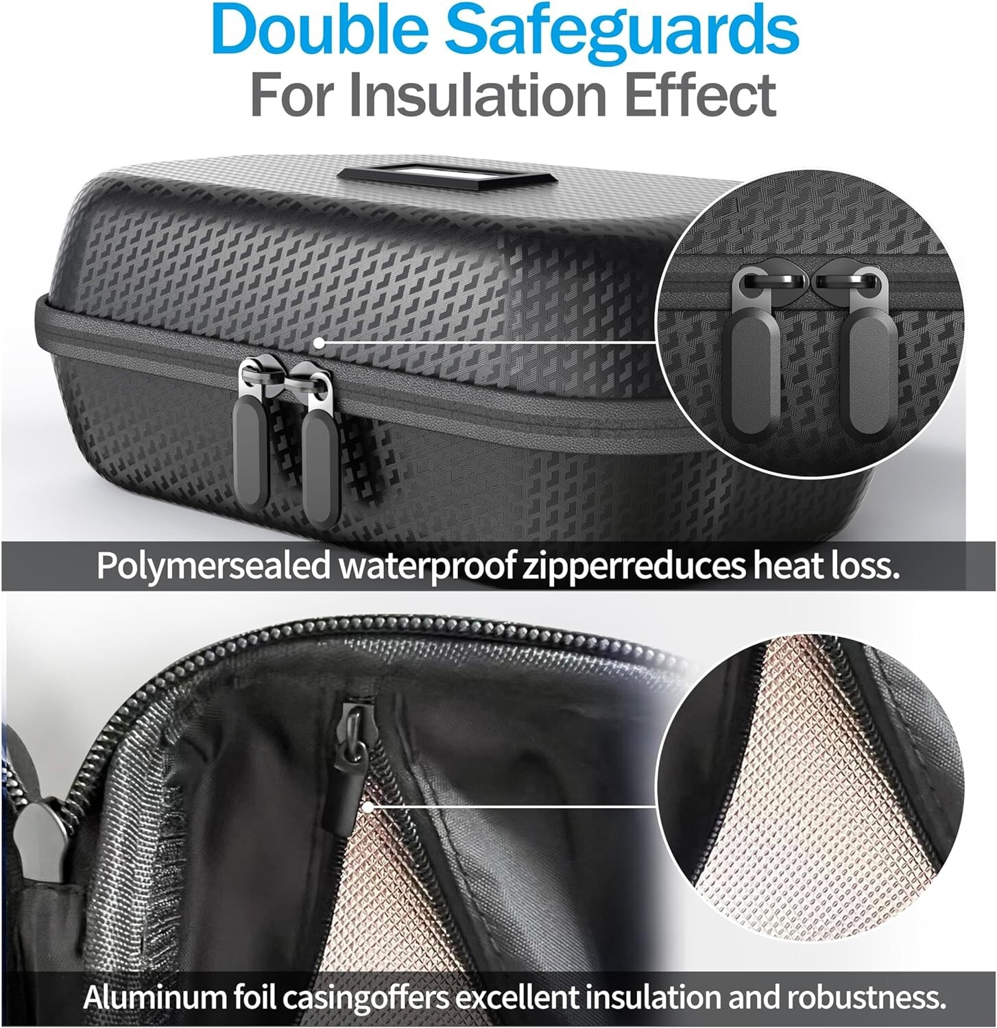 Insulin Cooler Travel Case TSA Approved, Refrigerated Medicine Travel Case with