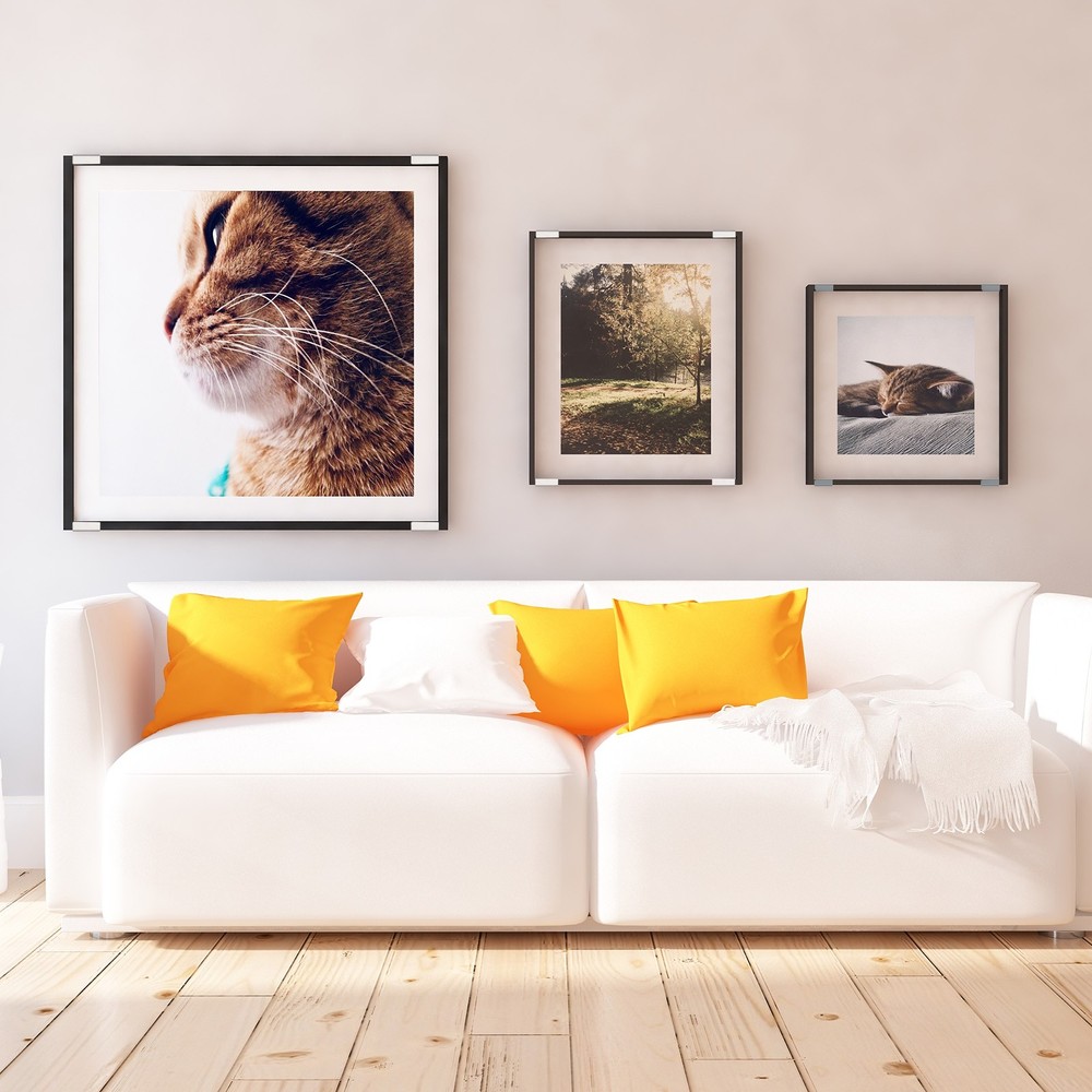 10 pcs adjustable hooks for tiles, silver, width 15mm