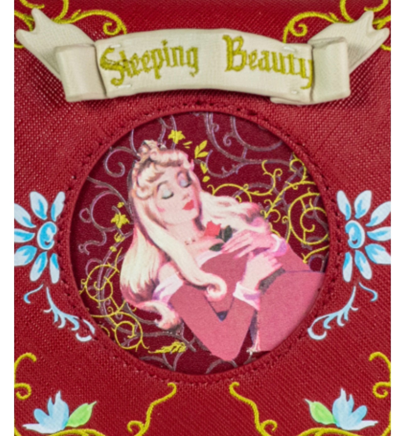 Rare Sleeping Beauty Baroque Crossbody Purse Brand New w/tags Danielle Nicole