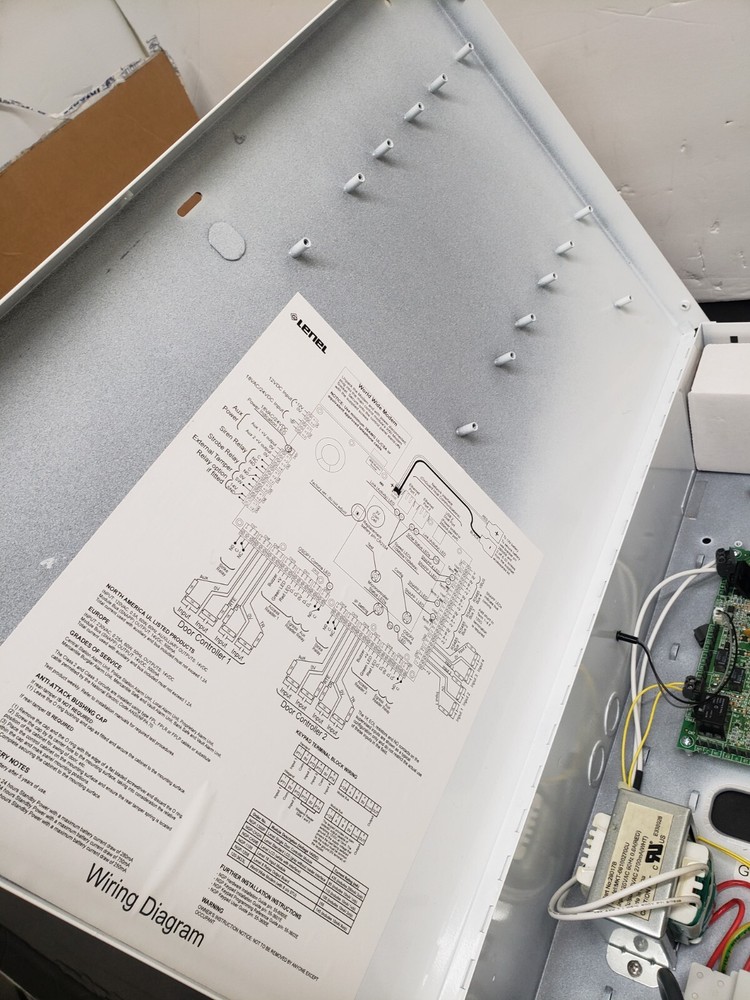 LENEL NGP-3320i Access Control Security Board Controller With Power Supply