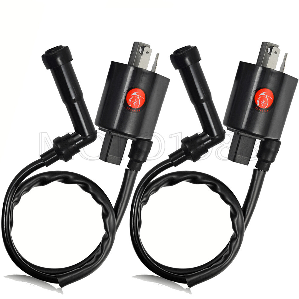 2Pcs Ignition Coils For Yamaha Motorcycle Virago XV700 XV750 XV1000 XV1100 NEW