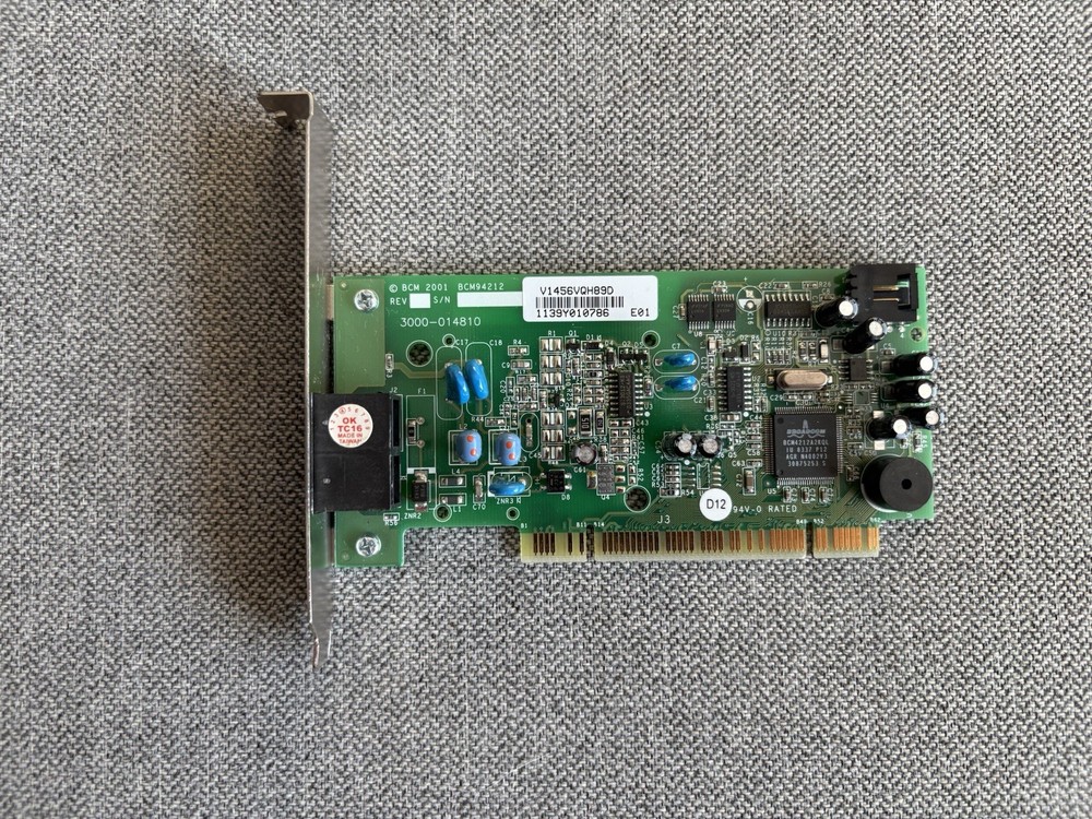 Broadcom 56K Modem PCI BCM94212/U