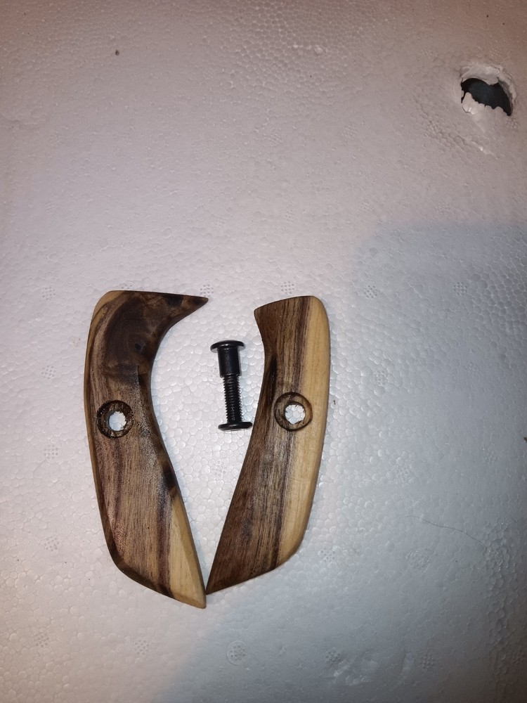 Custom Black Walnut Bowtech Tomkat Compound Bow Grip