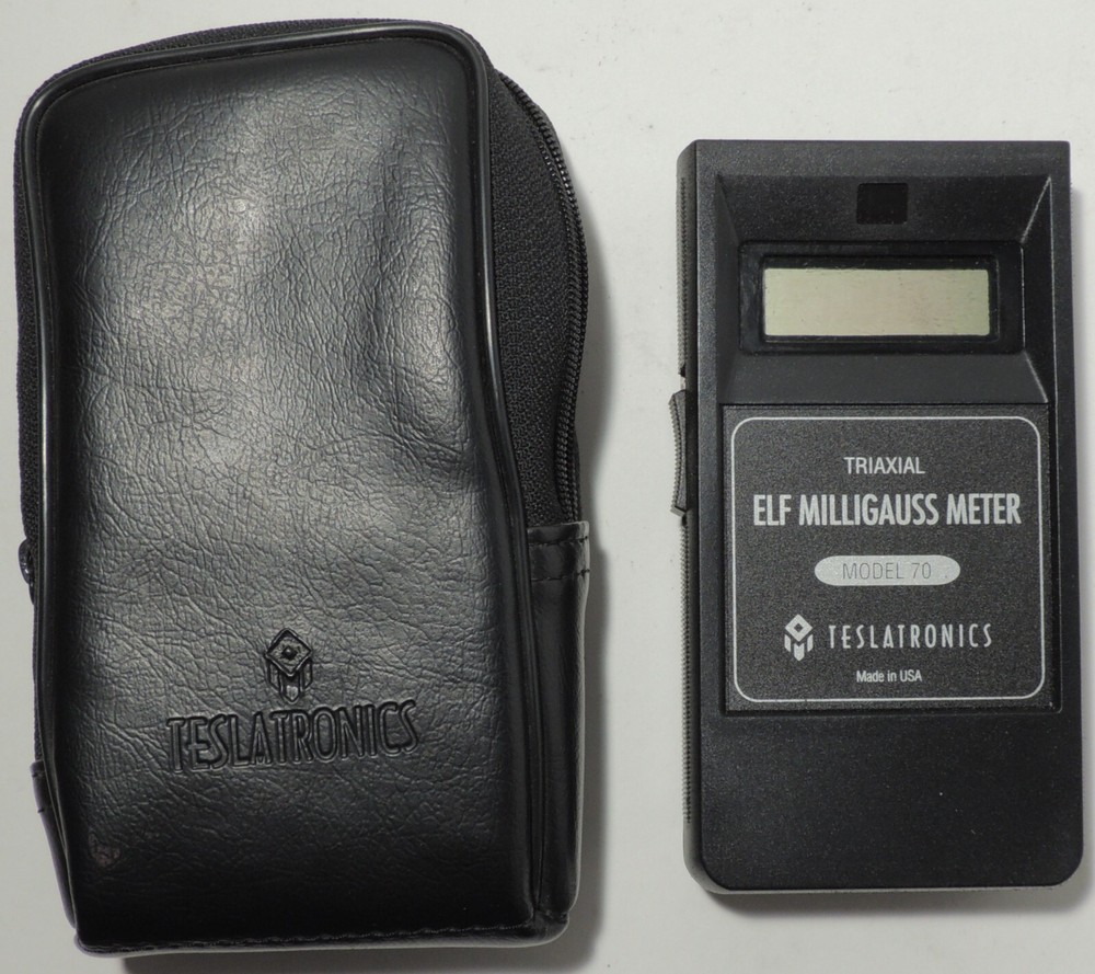 Teslatronics Triaxial Elf Milligauss Meter Model 70