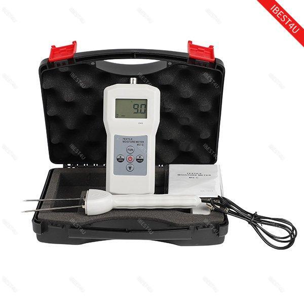 Textile Moisture Meter Analyzer Tester For Cloth Yarm Wool Moisture Measurement
